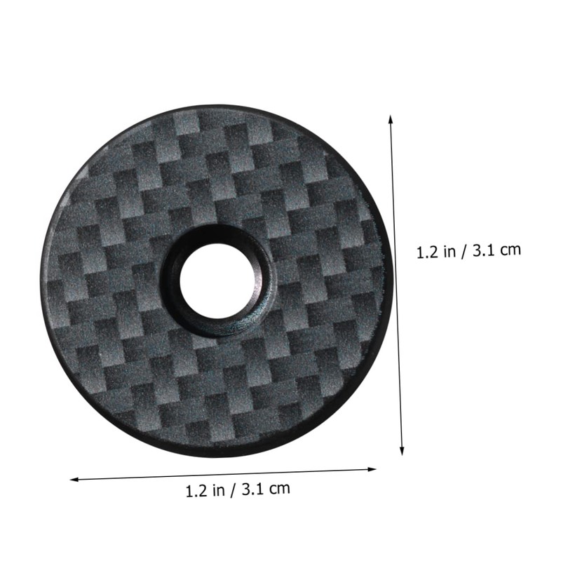 Kisangel 1pc Aluminum Alloy Headset Cap Bowl Cover for Mountain