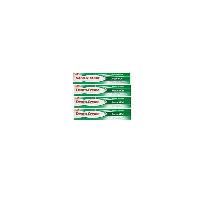 Dentu-Creme fresh Mint Toothpaste 75ml - Pack of 4