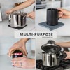 Just Simplicity - Premium Silicone Trivet Set, Freestanding Bendable Design,