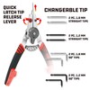 Powerbuilt Snap Ring Pliers with Combination Internal External Switch, Reversible,