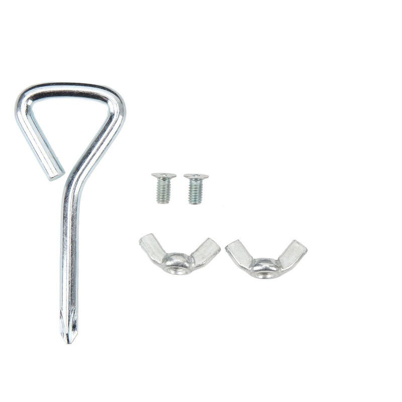 Grave Marker Stand Marker Holder Iron Anti Fade Easy Assembly