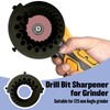 Drill Bit Sharpener Tool Power Drill Bit Sharpeners for Grinder