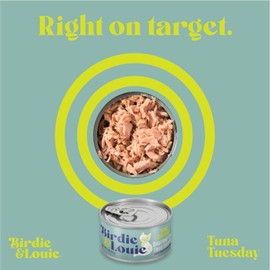 Birdie and Louie Food Cat Wet Tuna Tuesday 3oz Pack of 12