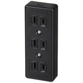 Panasonic Better Table Tap, WH2164KB, Black, 4 Outlets