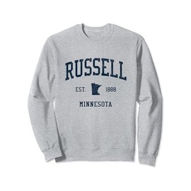 Russell MN Vintage Athletic Sports JSN1 Sweatshirt