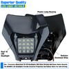 MCHMFG Dirt Bike Headlight,LED Enduro Pit Bike Light Kit Universal