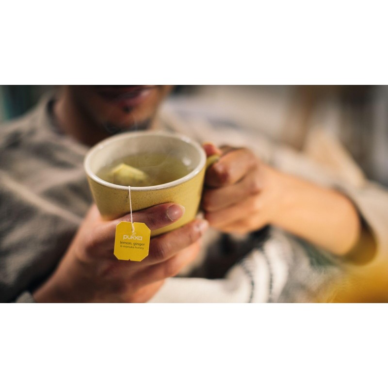 Pukka - Infusion Citron Gingembre & Miel de Manuka BIO