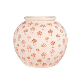 Sass & Belle Mushroom Print Vase Large