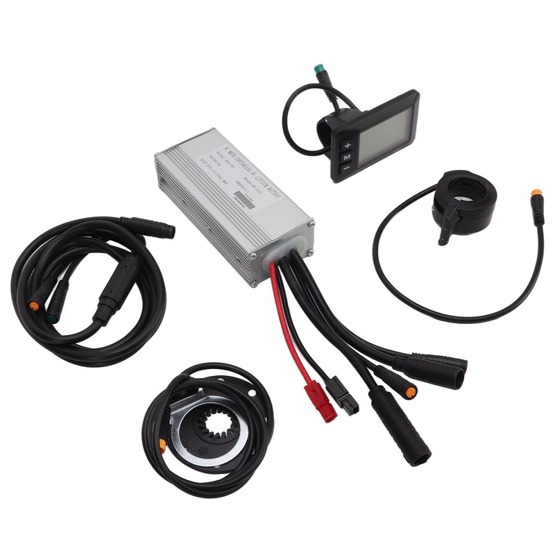 Electric Bike Motor Controller 22A Electric Bicycle Modification Kit with