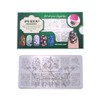 PUEEN Nail Art Stamping Plate - Nature Lover 01-125x65mm Unique