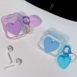 Xuyoz Compatible with Airpods Pro 1st/2nd Generation Case with Cleaning Kit, Airpods pro 2 Case Cover Rugged Shockproof Airpod pro 2 Protective Case for Girl Women Compatible with Airpods pro 1st/2nd