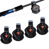 Mengshen 4 PCS Fishing Bite Alarm, Electronic Alert Bell with