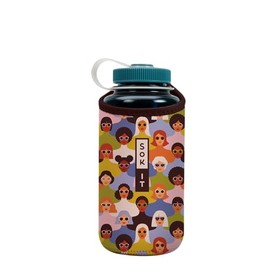 Sok It Botl Sok Water Bottle Sleeve Insulated Neoprene Cover (Femme Force, Fits 32oz Nalgene)