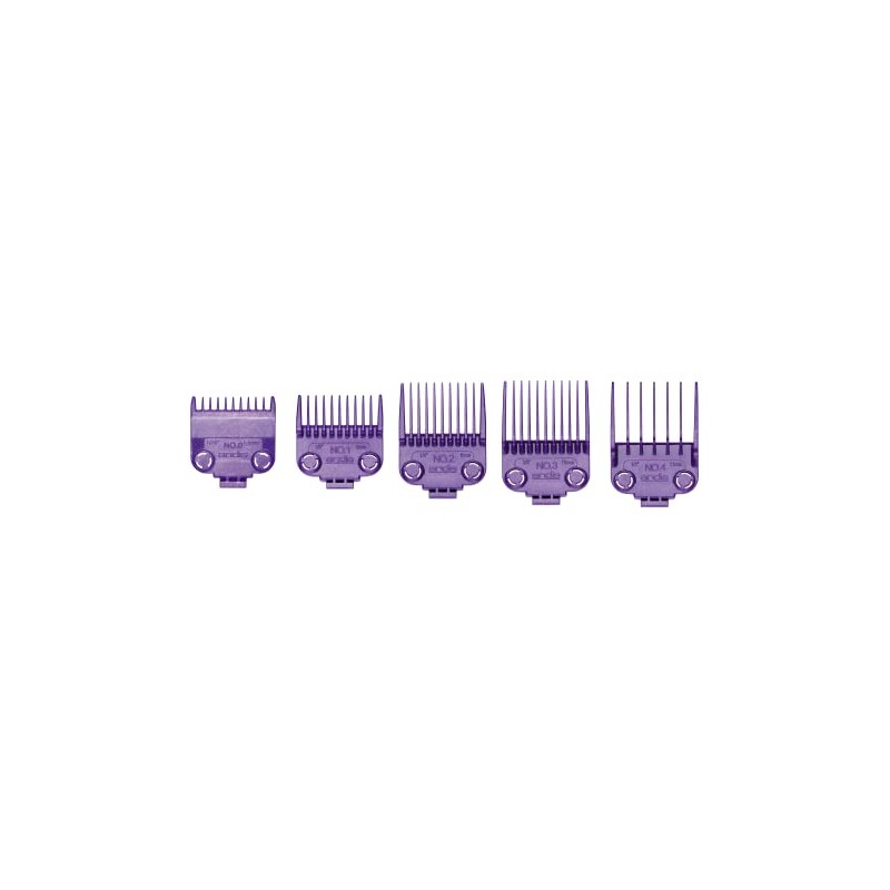 Andis 01410 Professional Master Clipper Guards - Dual Magnet Comb