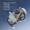 RADHLBNIU Carburetor Compatible with Arctic Cat 250 300 400 2x4