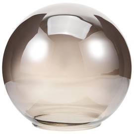 Ciieeo Gray Glass Lamp Shade Replacement Globe Lampshade Table Lamp Shade Decorative Lamp Cover Clear Desk Lamp Light Cover Floor Lamp Protector for Pendant Wall Lamp 13cm
