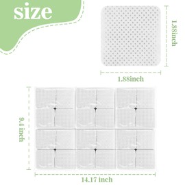 MAQIHAN 1200 Lint Free Nail Wipes - White Acetone Nail Polish Remover Wipes Lint Free Nail Wipes Pads Gel Nails No Lint Nail Glue Wipes Eyelash Extensions Toallitas Para Uñas Sin Pelusa Nail Supplies