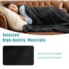 Travel Blanket & Pillow Set - Soft 2-in-1 Airplane Blanket,