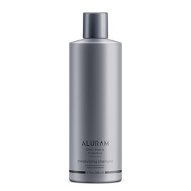 ALURAM Champú hidratante de agua de coco para hombres y mujeres, hidratación limpia y brillo para cabello texturizado medio a grueso, 12 onzas líquida