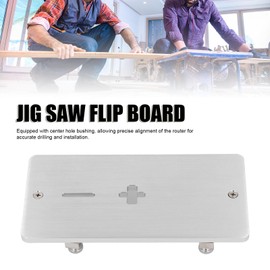 Jigsaw Insert Plate, Aluminium Alloy Milling Table Insert Plate, Electric Jigsaw Flip Board, Jigsaw Table, Electric Jigsaw Flip Board for