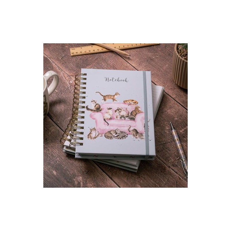 Wrendale Designs by Hannah Dale Cattitude' Cat Notebook