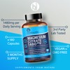 Magnesium Citrate 1480mg - 180 Vegan Capsules not Tablets -
