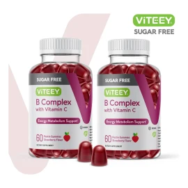 Viteey Vitamin B Complex Gomitas Sin Azúcar 120 Unidades