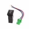 DC12V Front Fog light Push Switch 4 Wire Button For