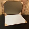 Kaori de Cover Certificate Holder b5 File Menu Bi-Fold PU
