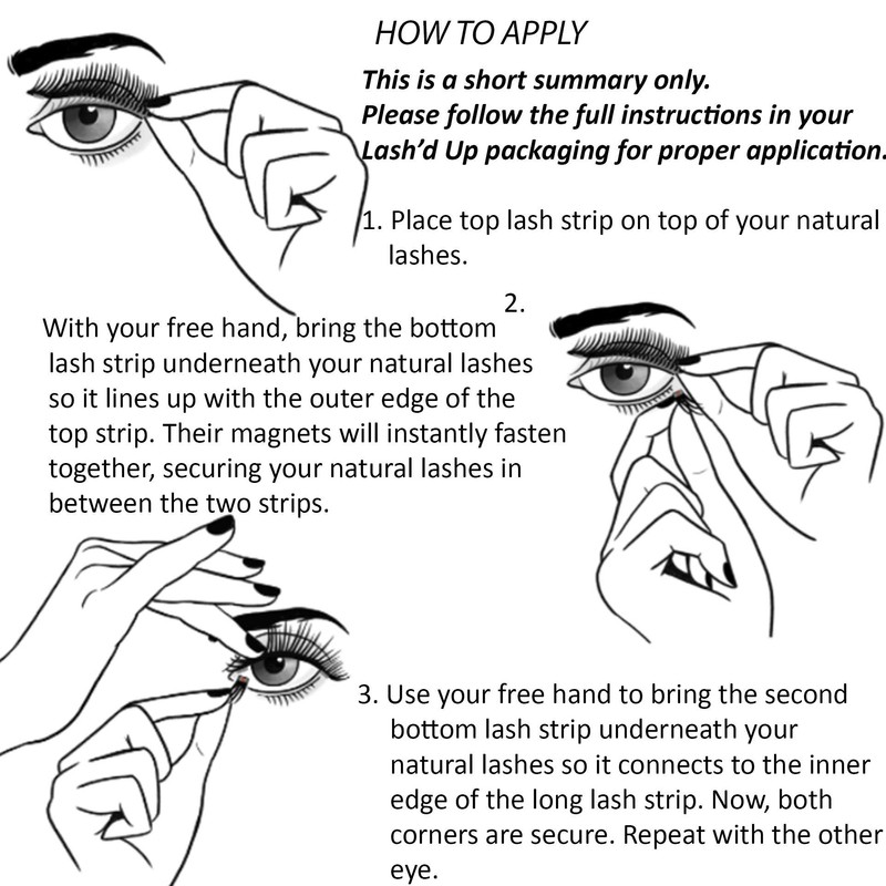Lash’d Up® Magnetic Eyelashes Natural Look (No Eyeliner Needed) 3