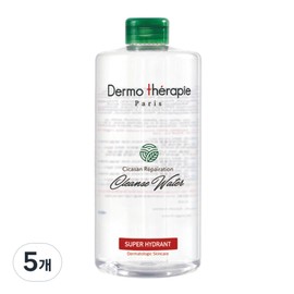 Dermotherapy Cicasan Micellar Cleanse Water, 500ml, 5 ea / 더모테라피 시카산 미셀라 클렌즈워터, 500ml, 5개