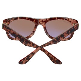 Serengeti FOYT Polarized Square Sunglasses, Shiny Origine Transparent Layer, Medium