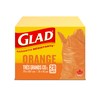 Glad Orange Garbage Bags - Extra Large 135 Litres -
