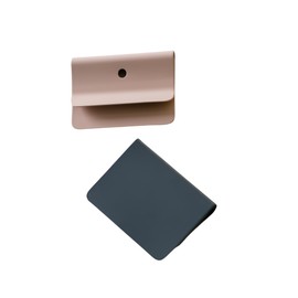 SortJoy Bin Labels Clip On Set of 3 for Pantry Organization, Storage Bin and Basket Labels - Small Chalk Labels for Baskets - Modern Grey Carbon Bin Clip Labels for Baskets and Bins