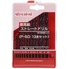 Mitsubishi P-SET High Speed Drill Set for Ironworks, 13 Piece