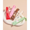 TONYMOLY x Squishmallows Patty Keychain Lip Gloss, Strawberry Shortcake Gloss,