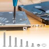 660 Pcs M2 Screws Set, Countersunk Bolts and Nuts Set,