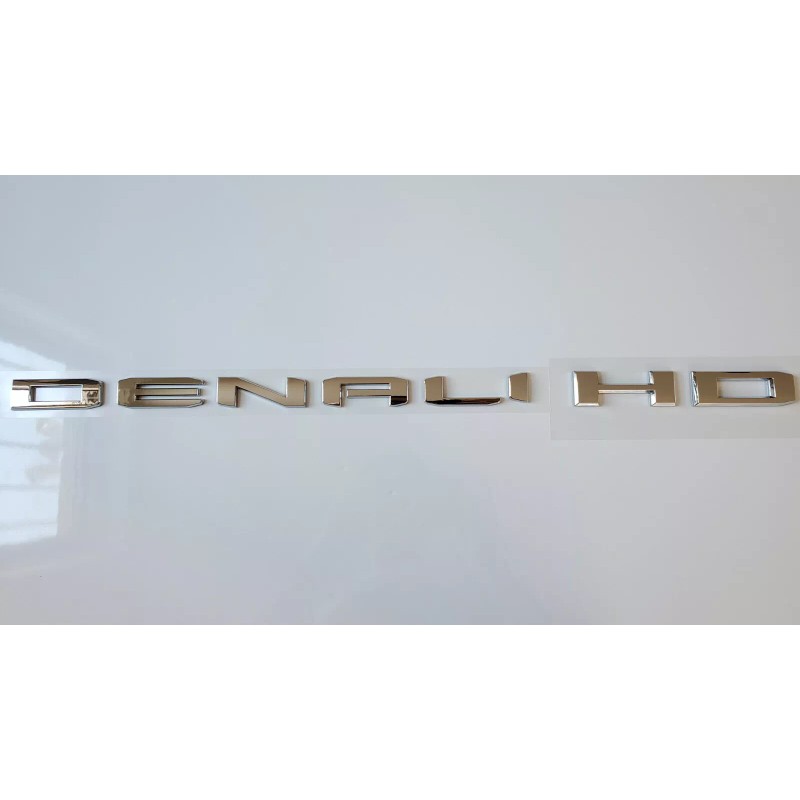 GMC Chrome Door DENALI HD Rear DENALI SIERRA Emblems GMC