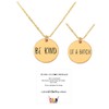 LIU JUN Be Kind Of A B Necklaces For Women,