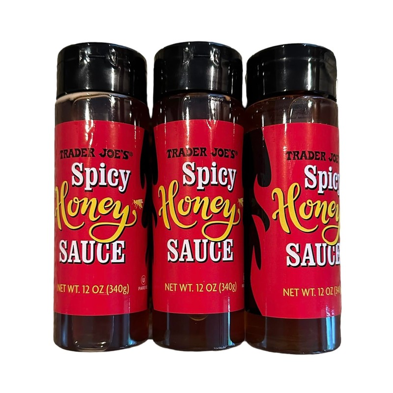 Trader Joe's Spicy Honey Sauce, 12 oz (Pack of 3)