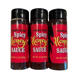 Trader Joe's Spicy Honey Sauce, 12 oz (Pack of 3)