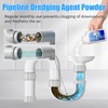 Pipeline Dredging Agent Powder, Powerful Sink Drain Clog Cleaner -
