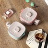 ‑ Foldable Electric Kettle 800W Silicone Portable Collapsible Thermostatic Control