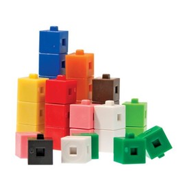 EAI Education Interlocking Centimeter Cubes - Set of 500 in a jar