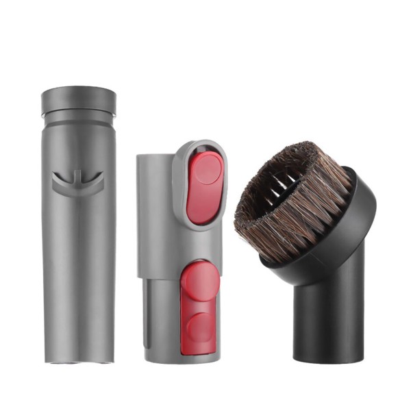 For Dyson Horse Hair Vacuum Brush + Attachment Adapter Kit
