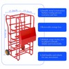 Wire Spool Rack, Wire Cart with Wheels, Wire Spool Holder,