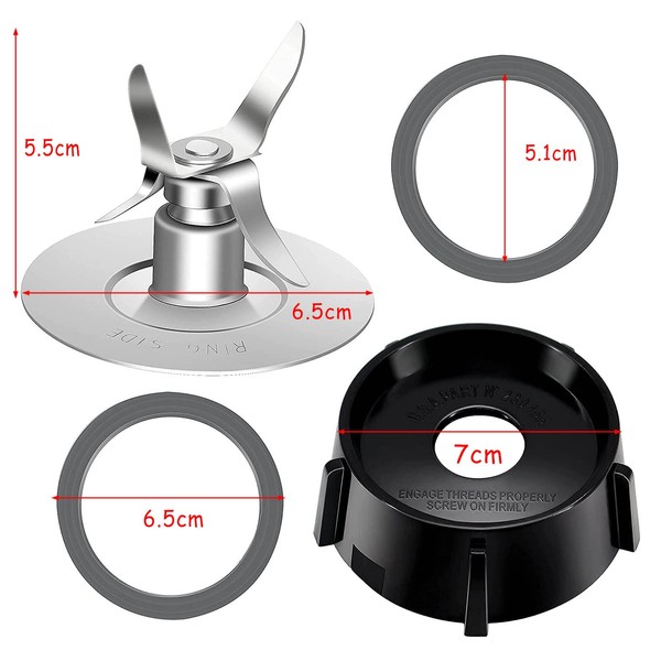 Poweka Replacement Parts Compatible with Oster Osterizer Juicer Replacement Kit