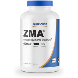 Nutricost ZMA 180 Capsules - Non-GMO and Gluten Free ZMA Supplement