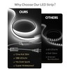 Samsion LED Strip Lights 100FT Plug in with Switch AC