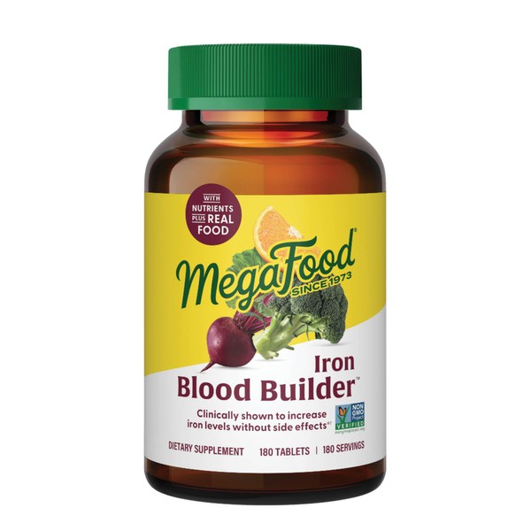 MegaFood Blood Builder Iron Supplement Clinically Shown to Increase Iron